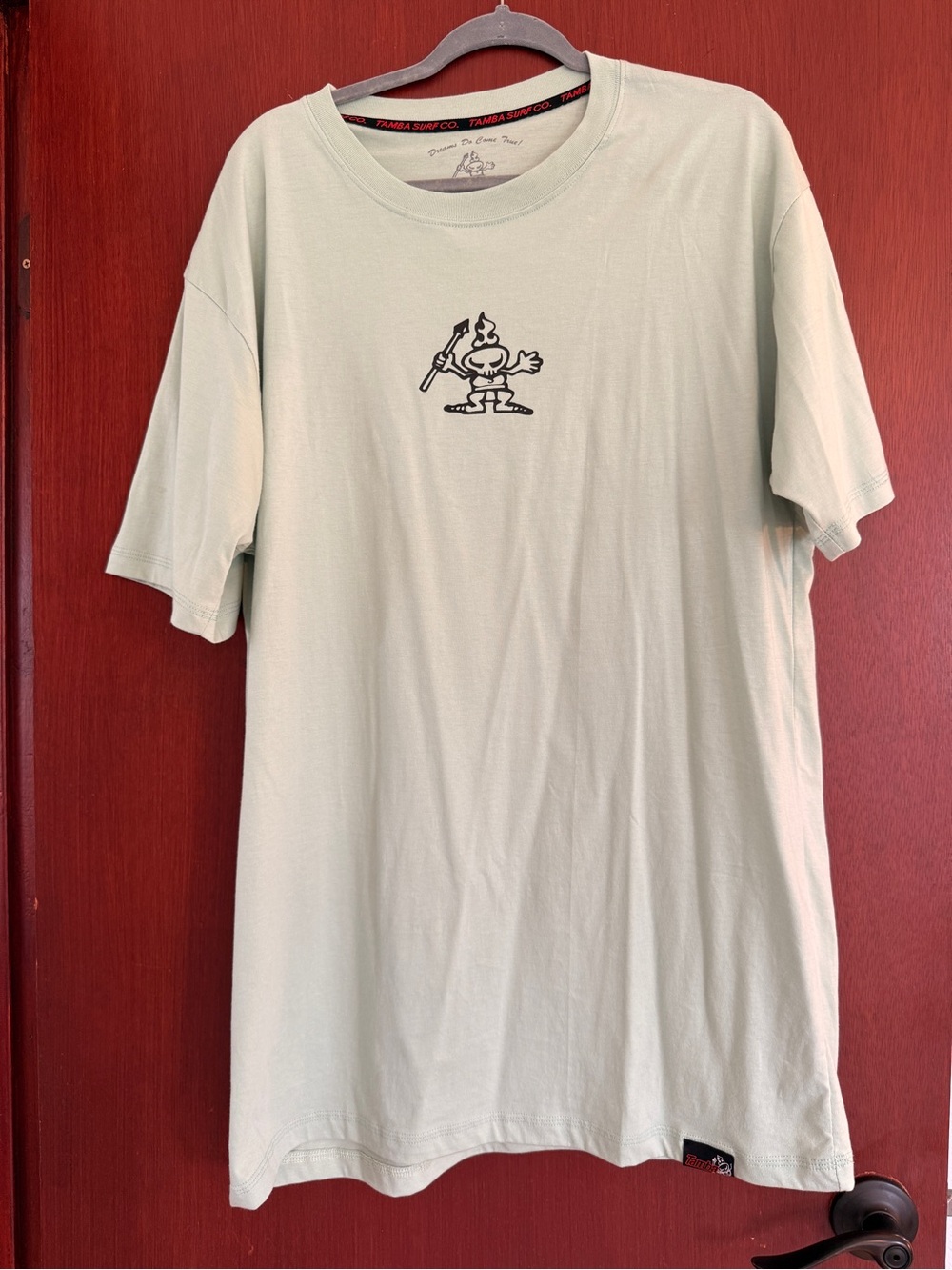 Light Sage Graphic Short Sleeve Tee by